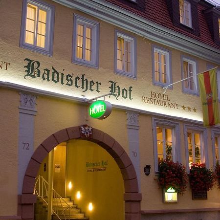 Badischer Hof Таубербишофсхайм Экстерьер фото
